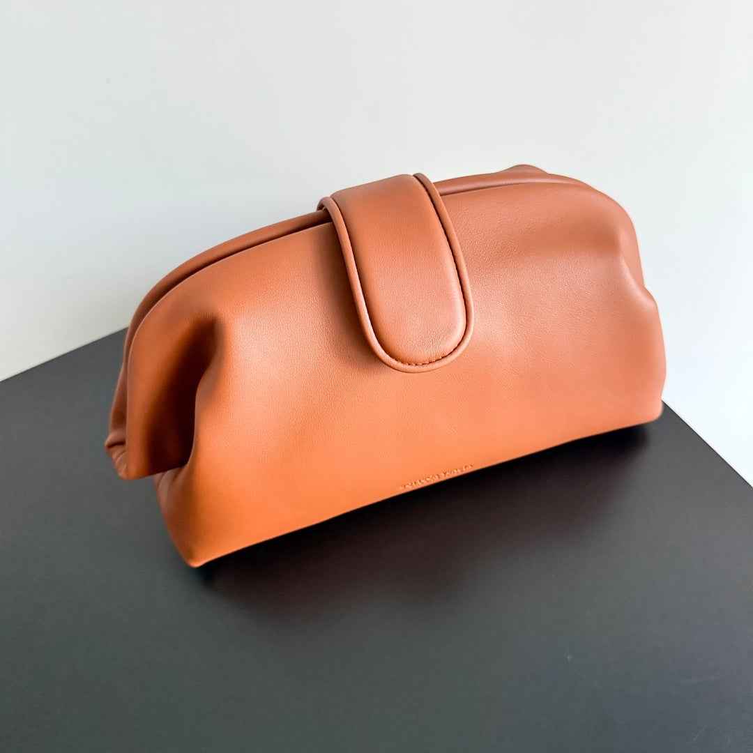 Bottega Veneta Teen Lauren 1980 With Chain 785807 Brown