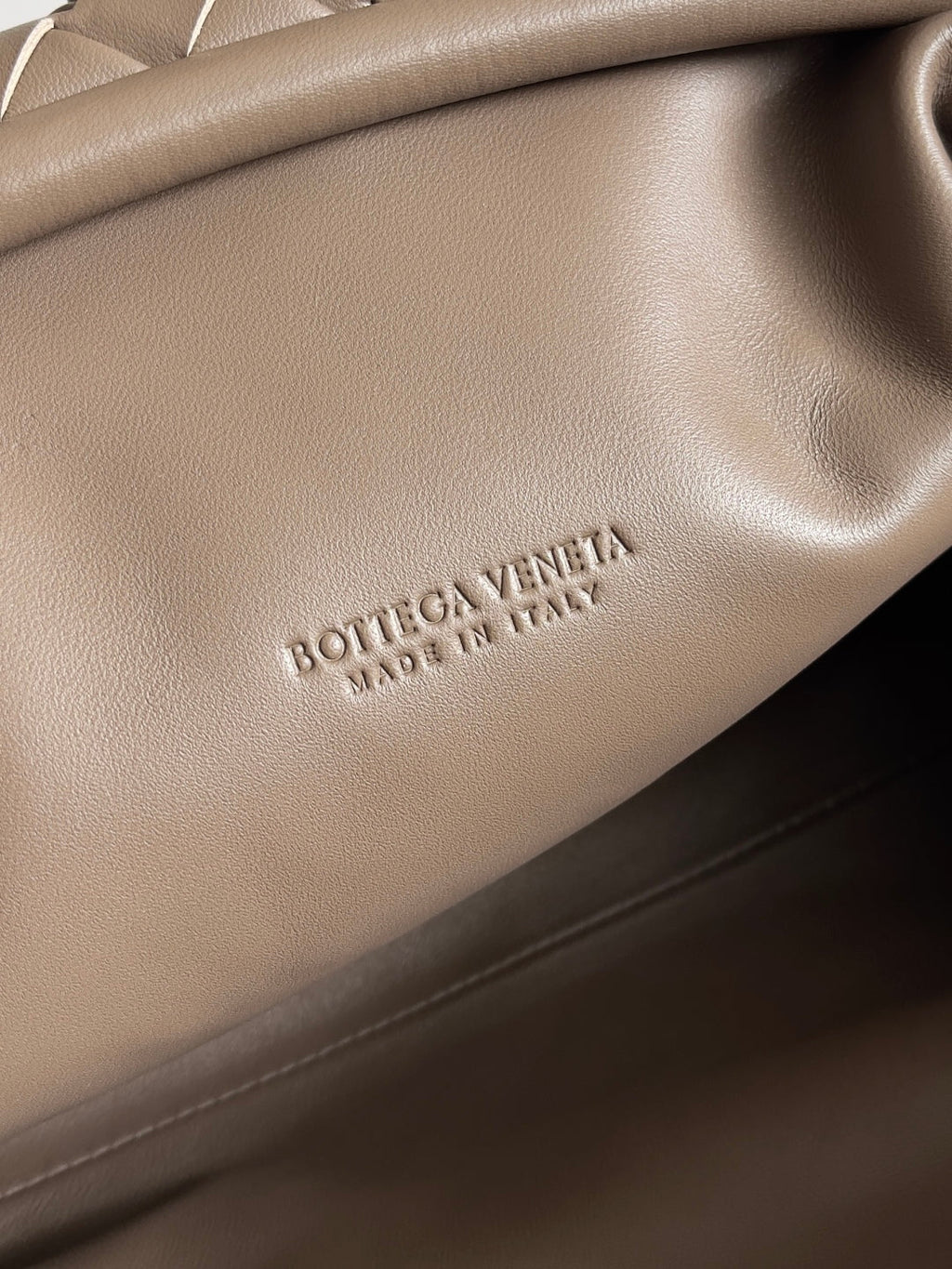 Bottega Veneta Teen Lauren 1980 With Chain 785807 Lambskin Khaki