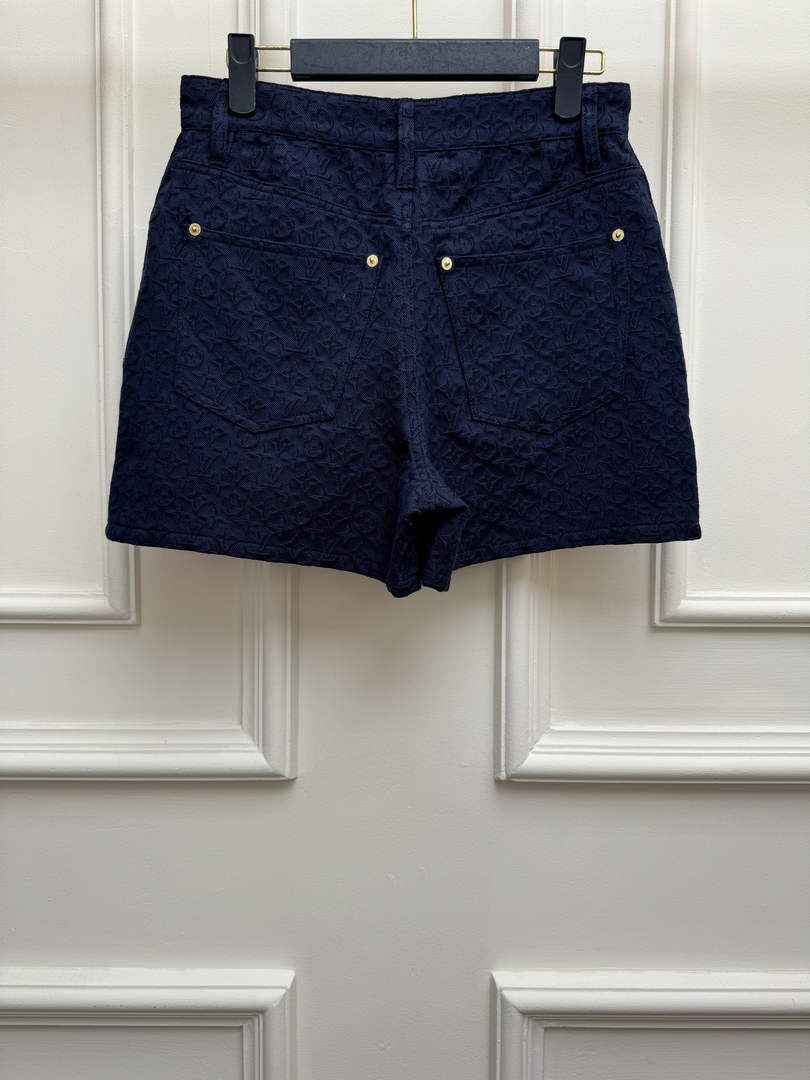 Louis Vuitton Monogram Fil Coupé Mini Shorts 1AK1M2