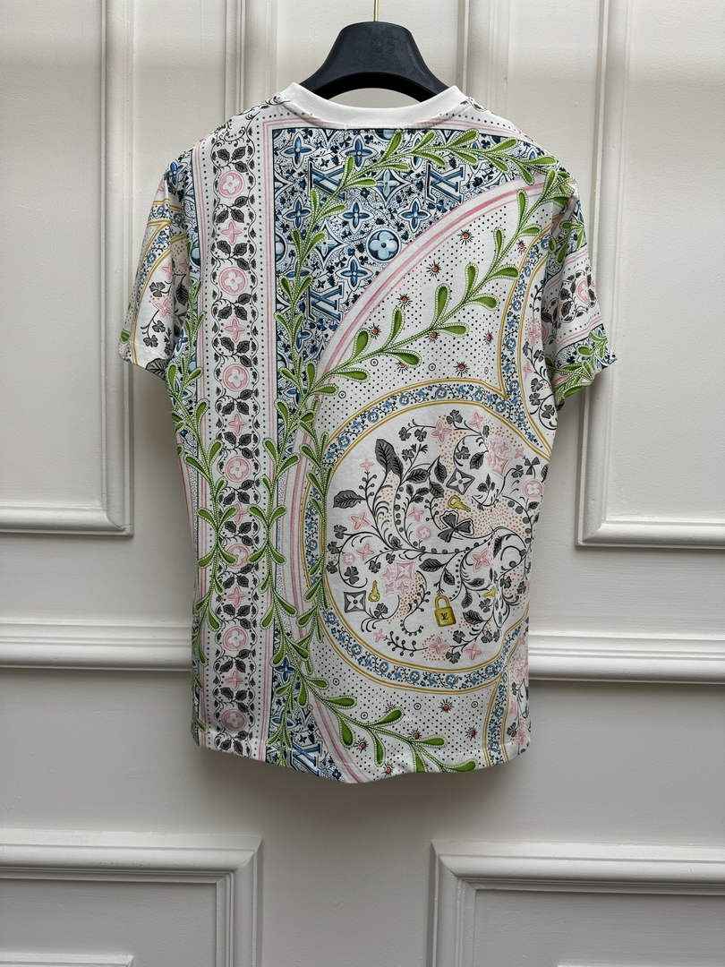 Louis Vuitton Flower Foulard Short-Sleeved T-Shirt