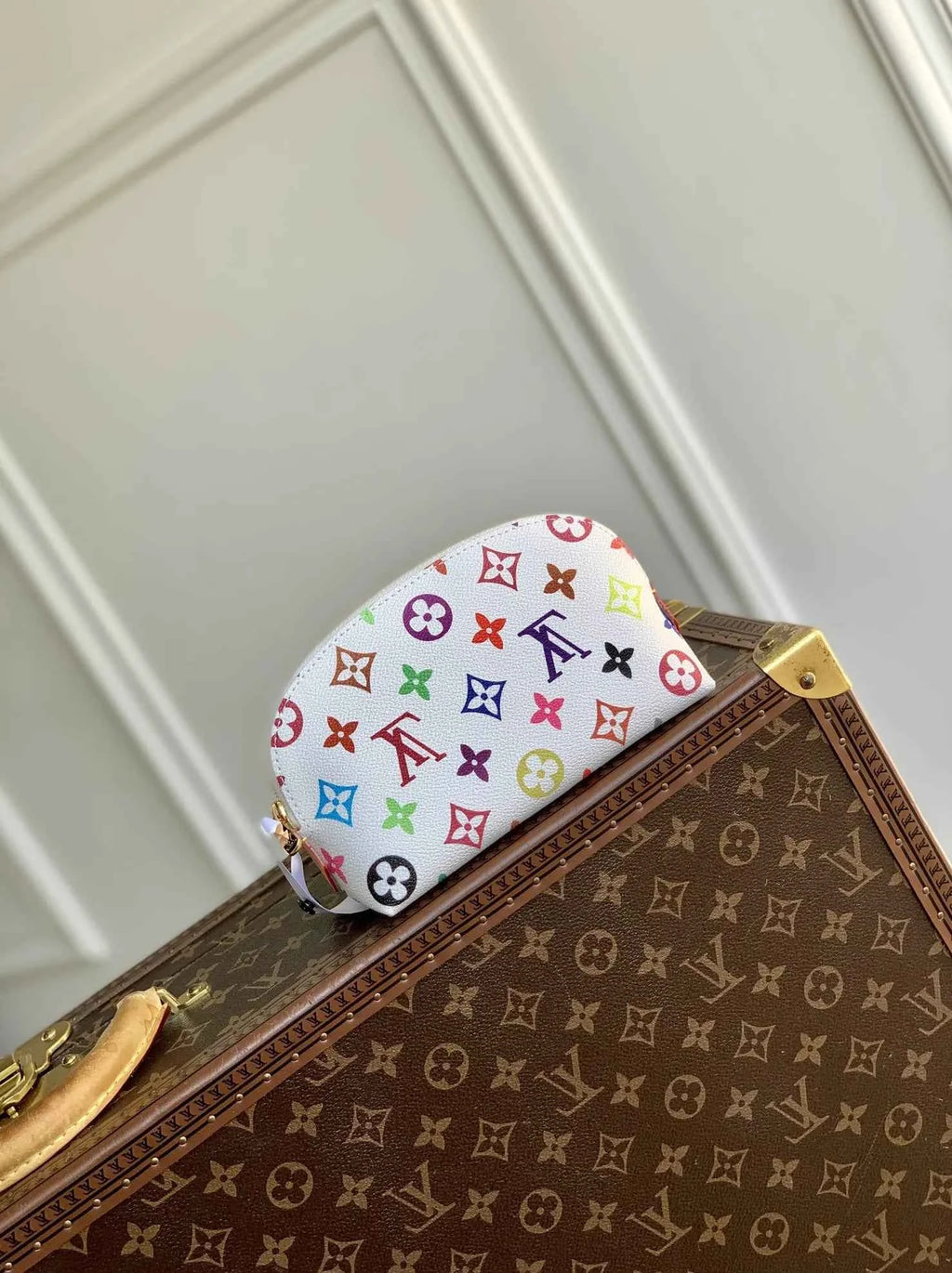 Louis Vuitton LV x TM Cosmetic Pouch PM Bag M13744