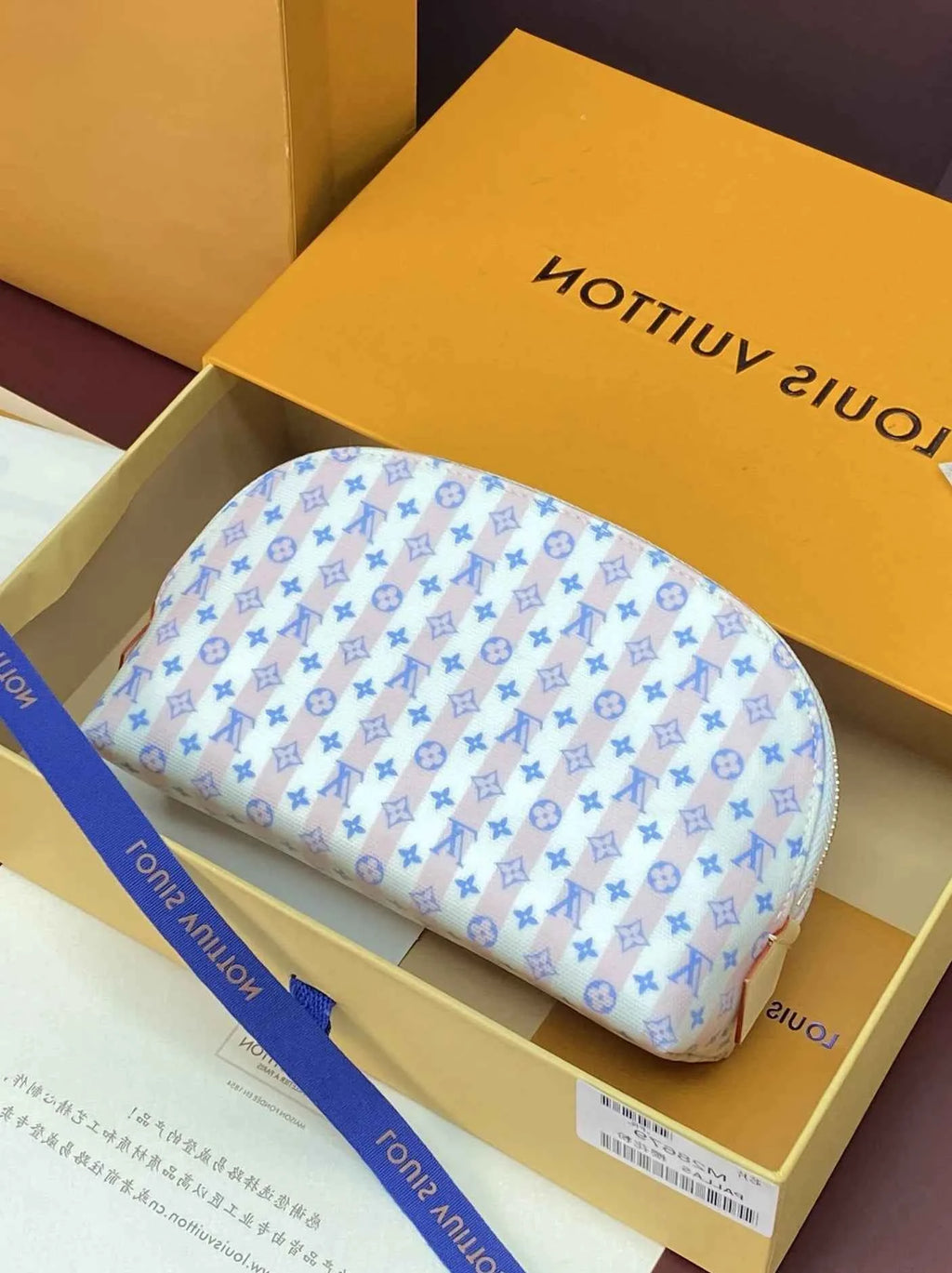 Louis Vuitton Pochette Cosmétique PM Bag - M28679 Blue