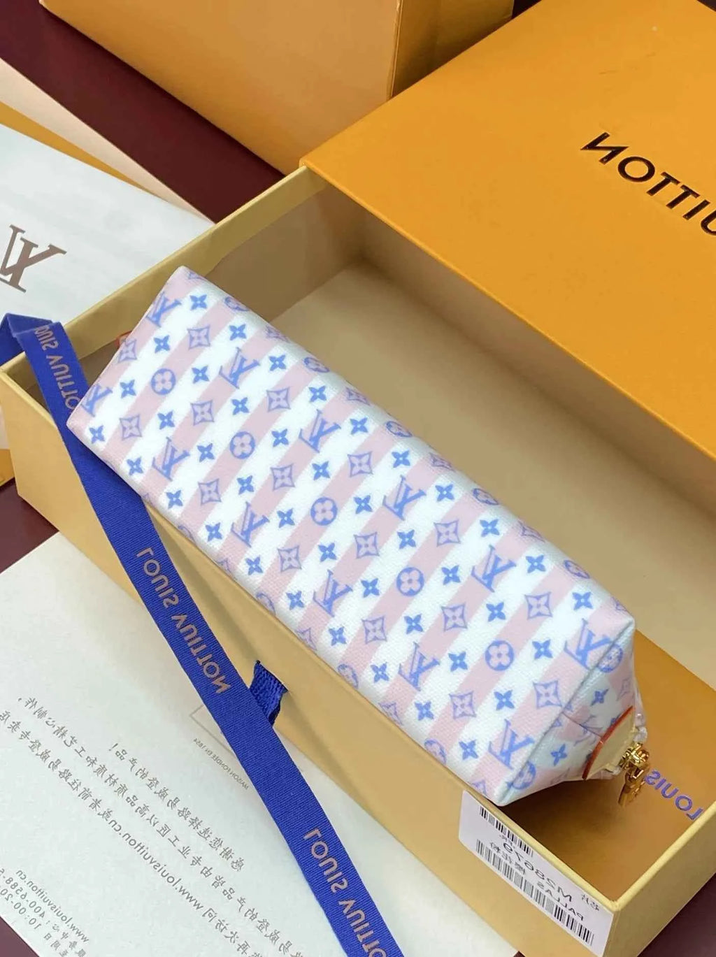 Louis Vuitton Pochette Cosmétique PM Bag - M28679 Blue