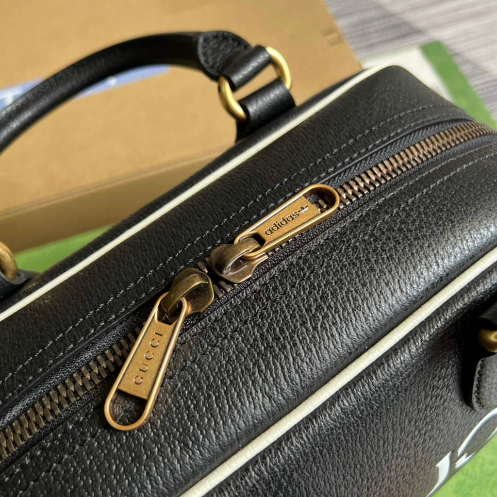 adidas x Gucci 702397 mini duffle bag black
