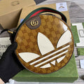 adidas x Gucci ‎702640 Ophidia small shoulder bag Beige and brown