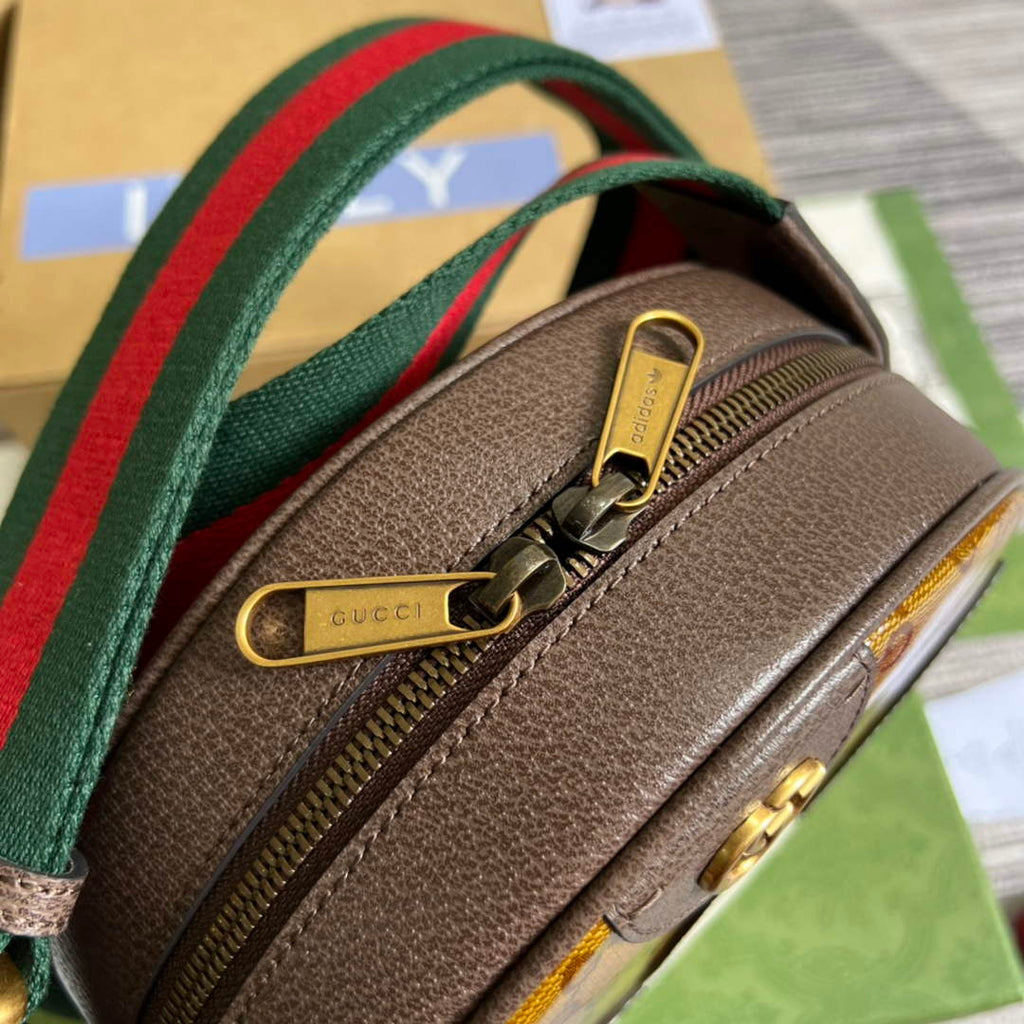adidas x Gucci ‎702640 Ophidia small shoulder bag Beige and brown
