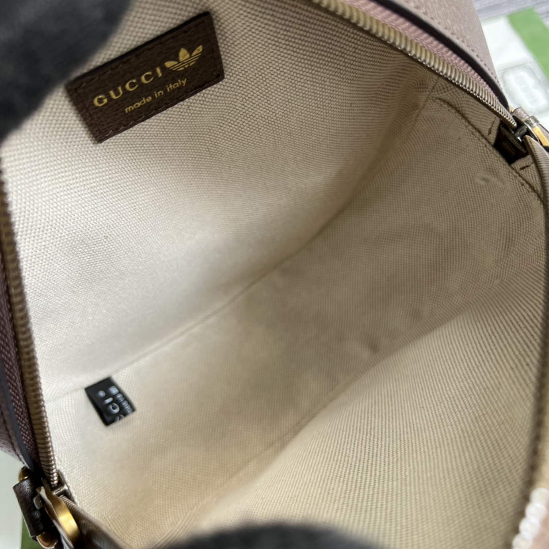 adidas x Gucci ‎702640 Ophidia small shoulder bag Beige and brown