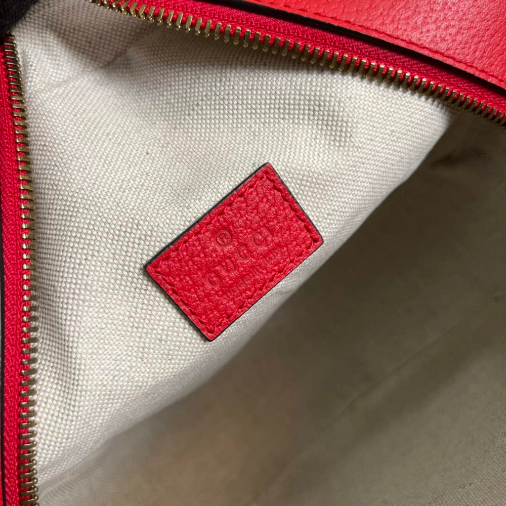 adidas x Gucci Ophidia shoulder bag 702626 Red leather