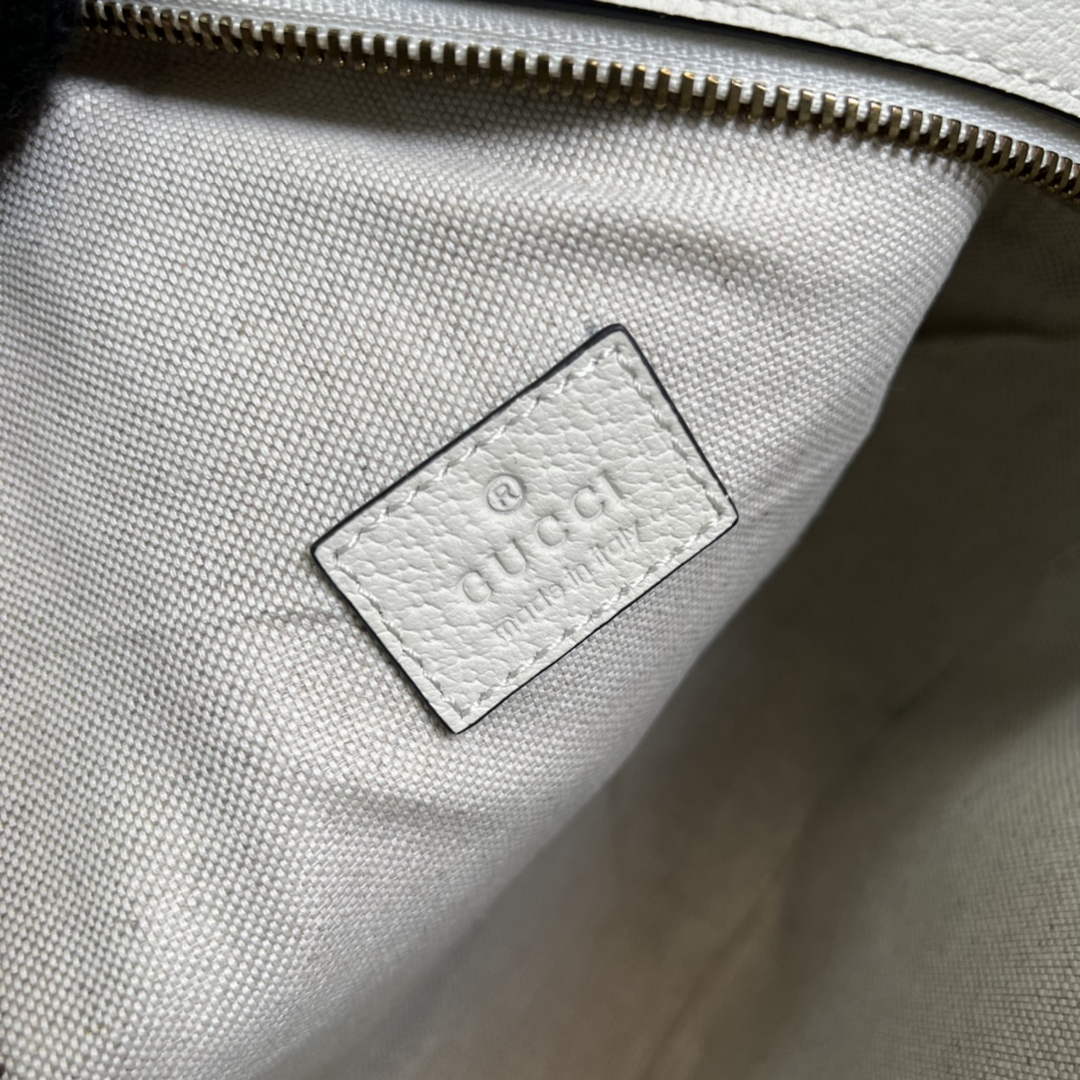 adidas x Gucci Ophidia shoulder bag 702626 White leather