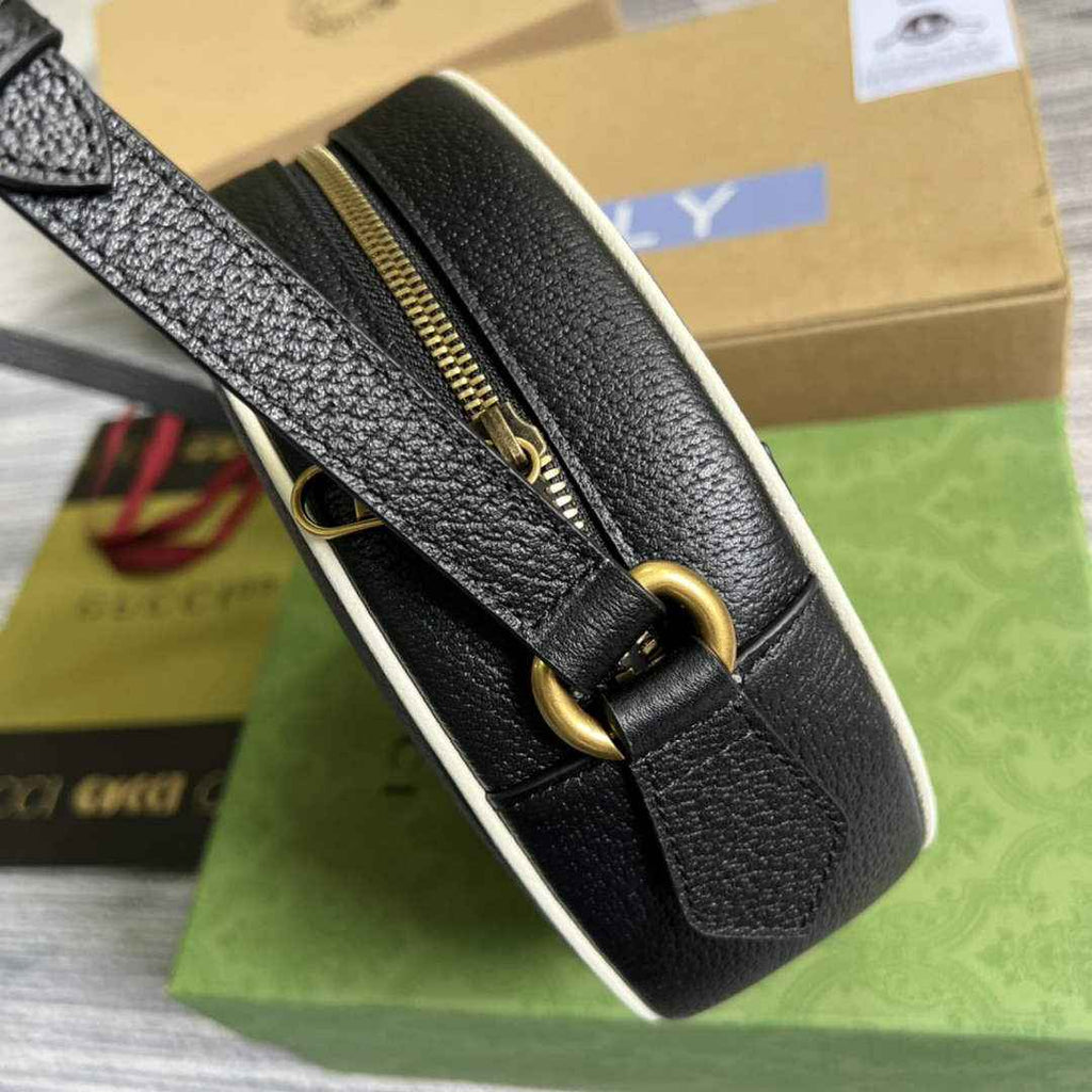 adidas x Gucci Ophidia shoulder bag 702626 Black leather