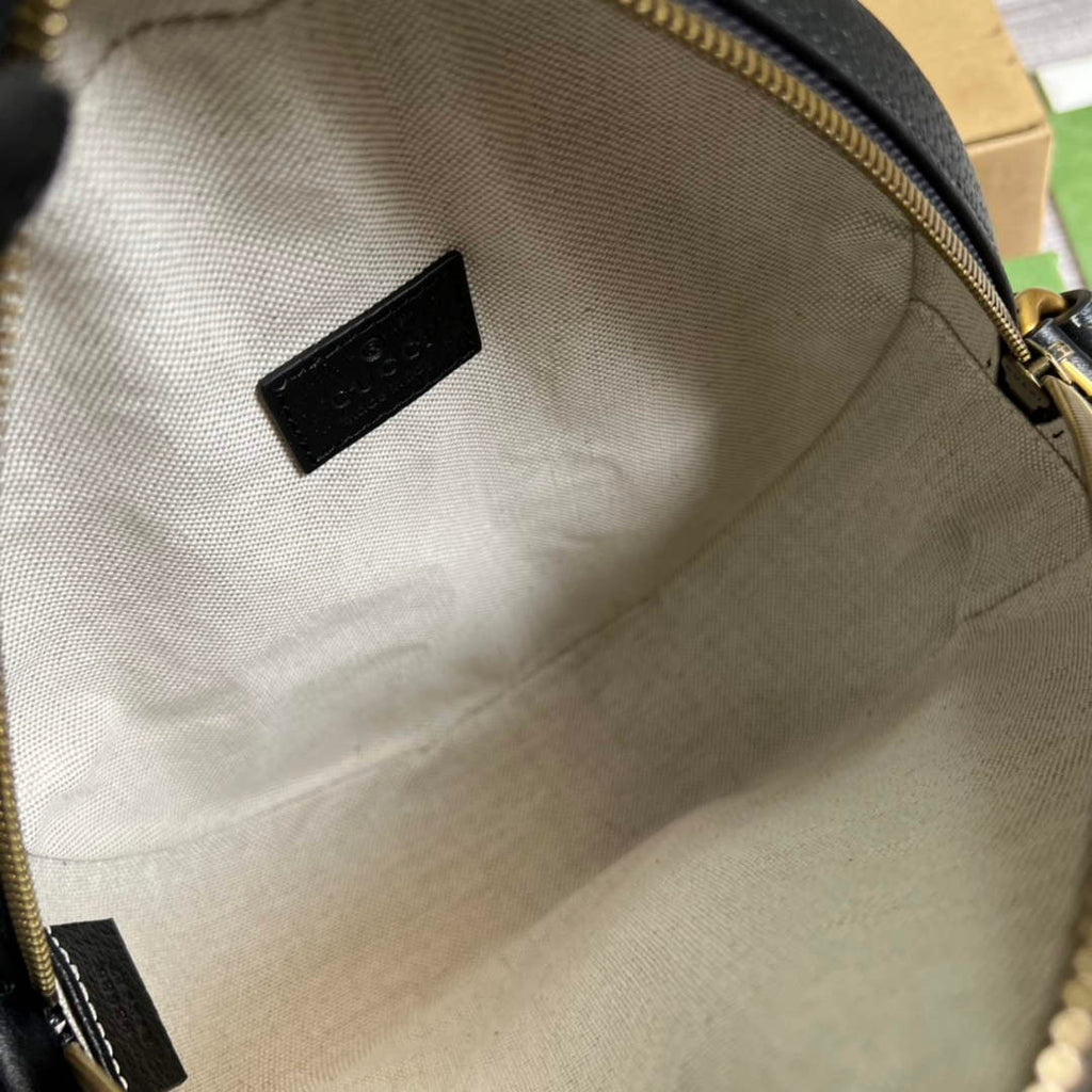 adidas x Gucci Ophidia shoulder bag 702626 Black leather