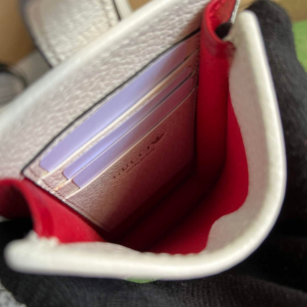 adidas x Gucci phone case 702203 Red and off-white leather