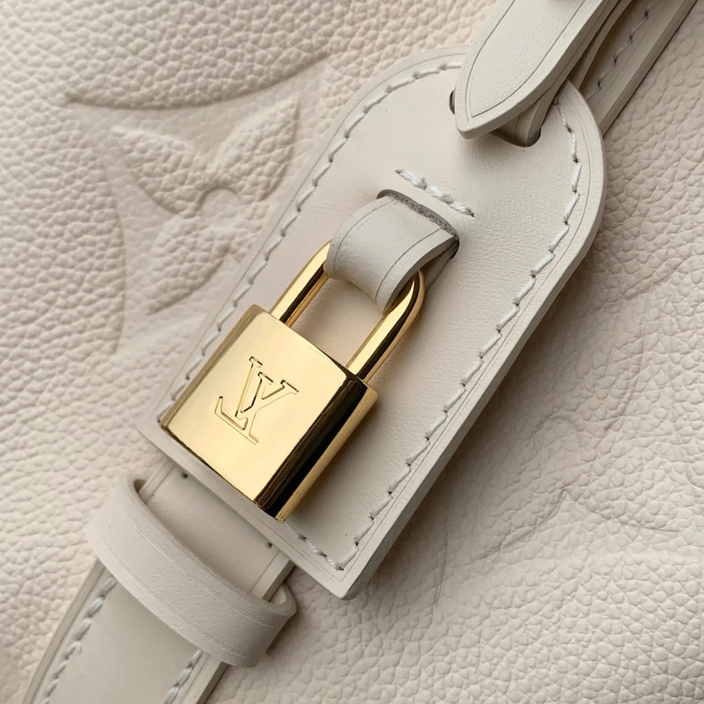 Louis Vuitton All In BB, M2A356 Creme grained cowhide leather