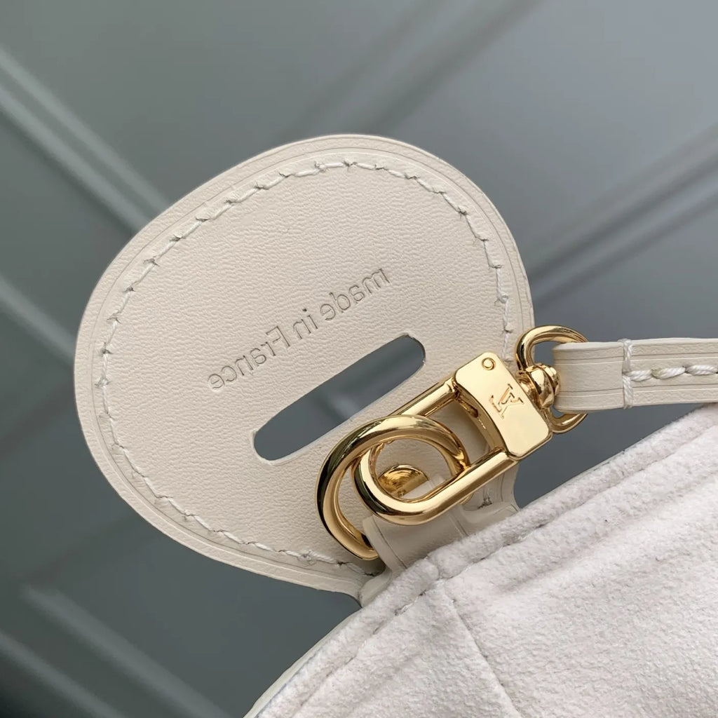 Louis Vuitton All In BB, M2A356 Creme grained cowhide leather