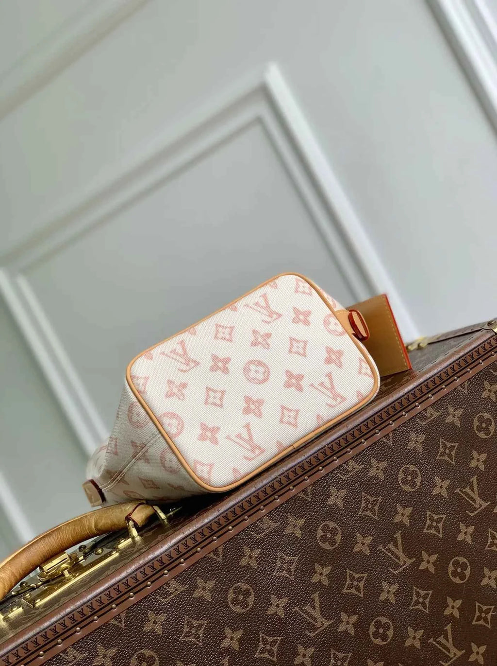 Louis Vuitton All In BB, M28335 Monogram Origine Lin Coated canvas