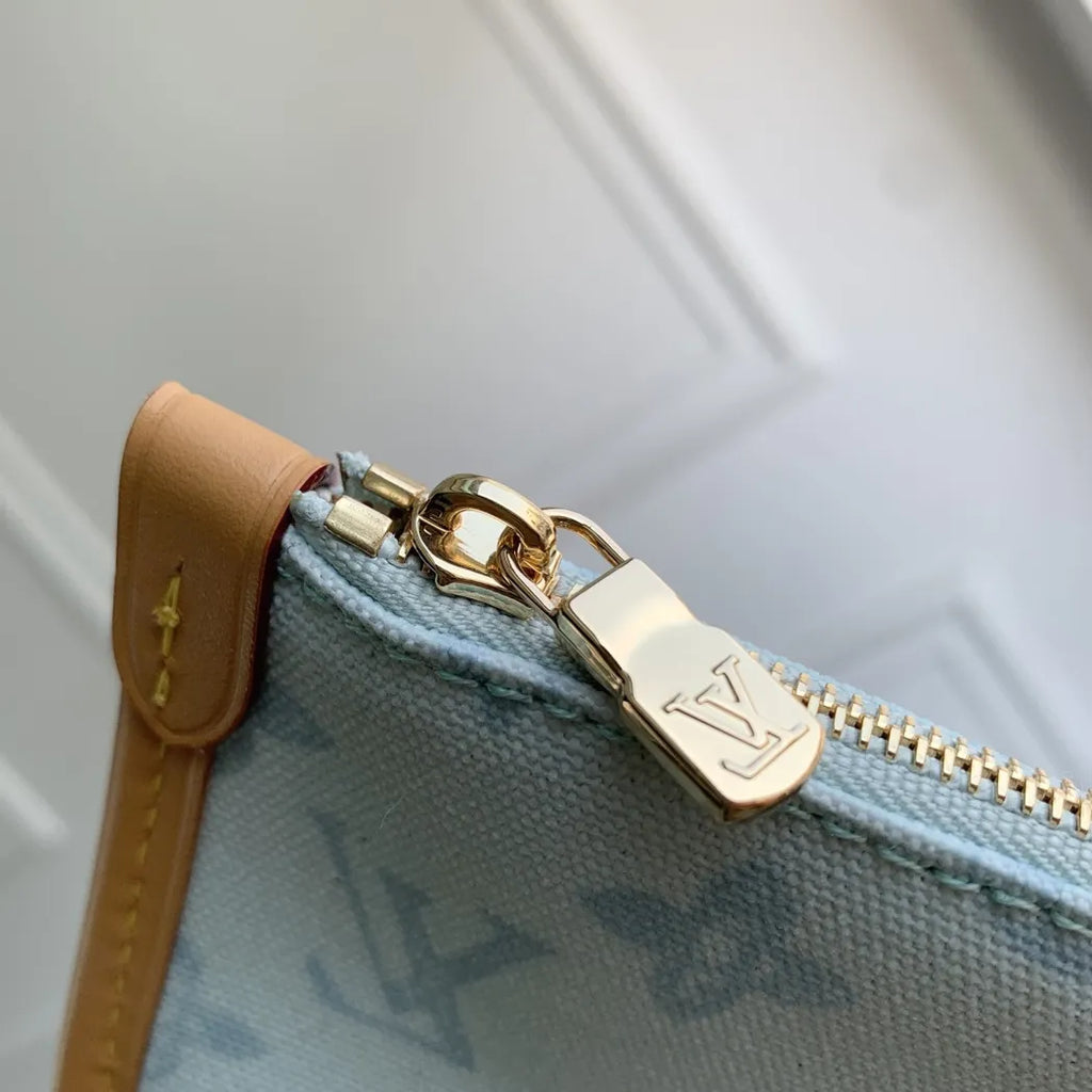Louis Vuitton All In BB, M27529 Monogram Origine Bleu Courrier Coated canvas