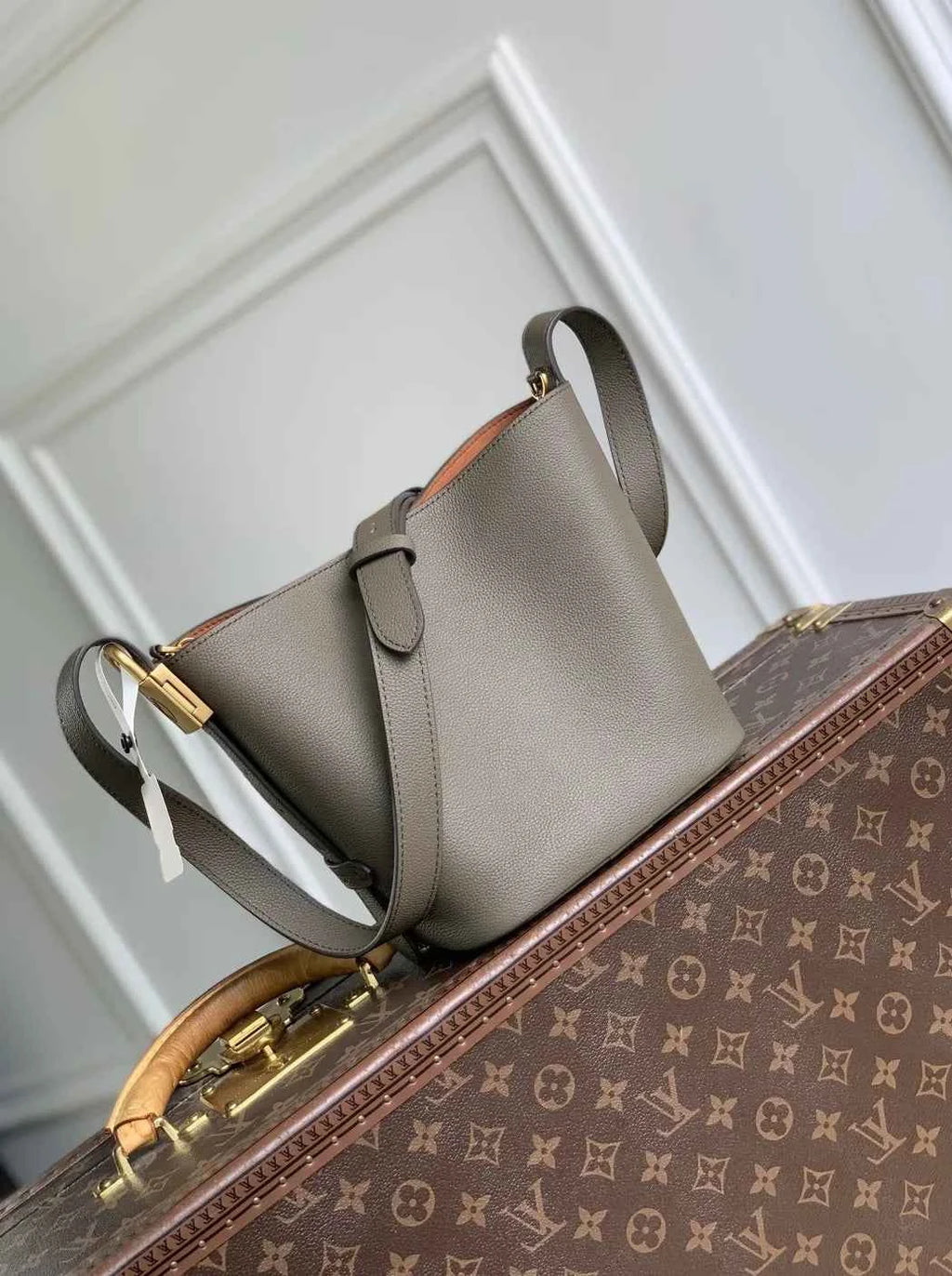 Louis Vuitton Low Key All In BB, M25544 Smoke Calf leather