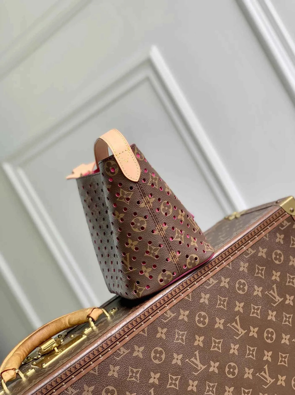 Louis Vuitton All In BB, M29075 Pop Crush Monogram coated canvas