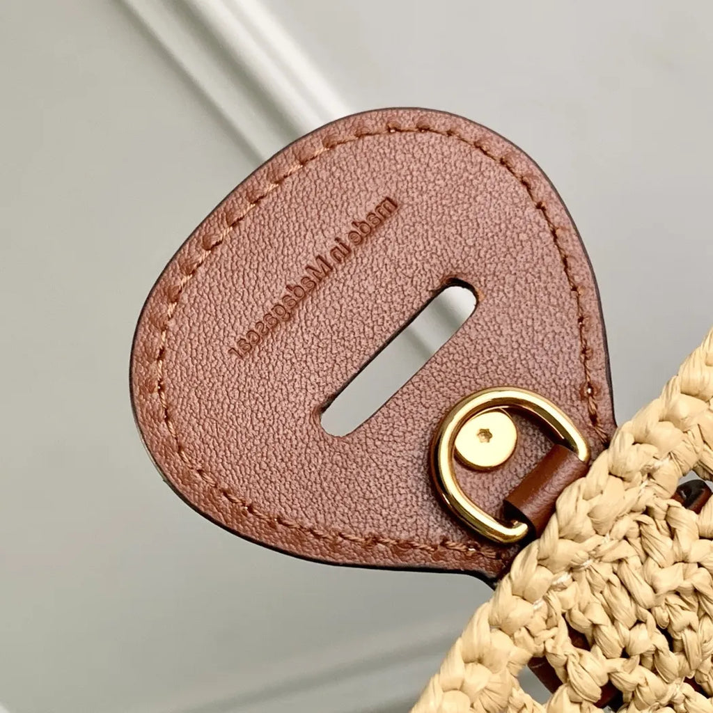 Louis Vuitton Low Key All In BB, M14217 Brown Raffia