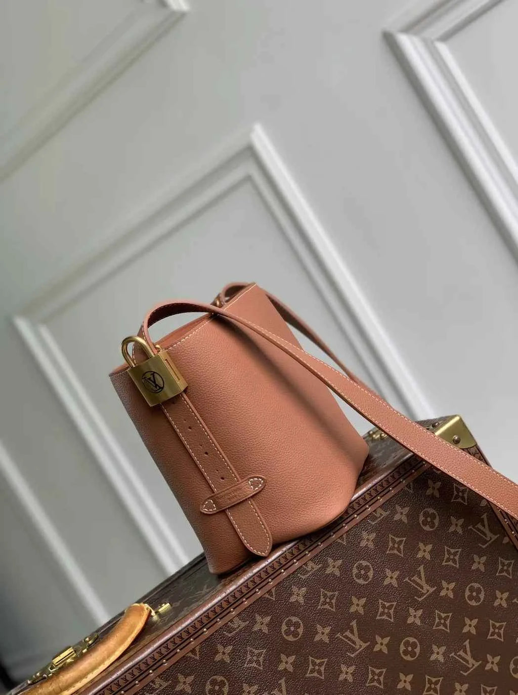 Louis Vuitton Low Key All In BB, M14416 Cognac Brown Calf leather