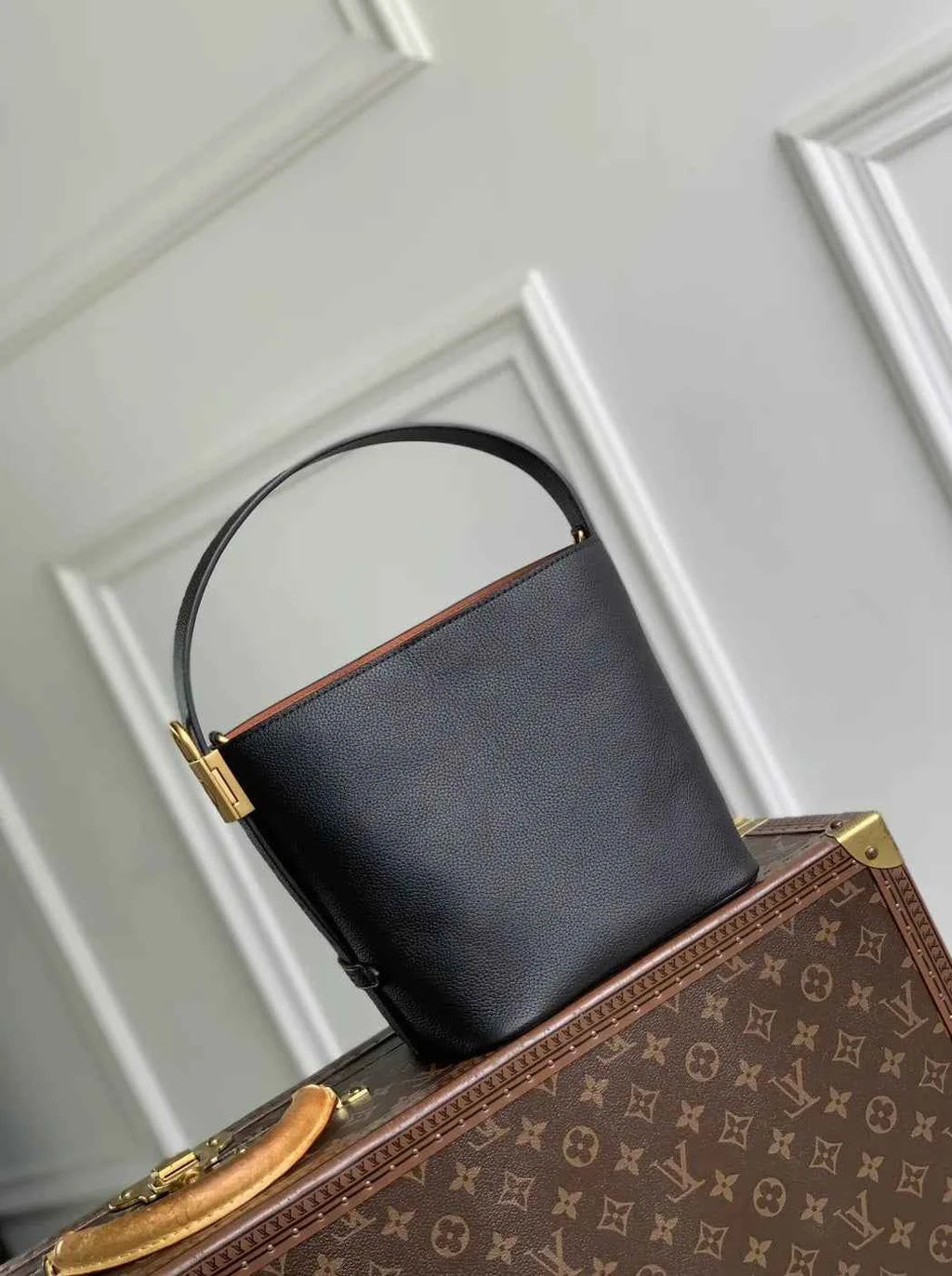 Louis Vuitton Low Key All In BB, M25543 Black Calf leather