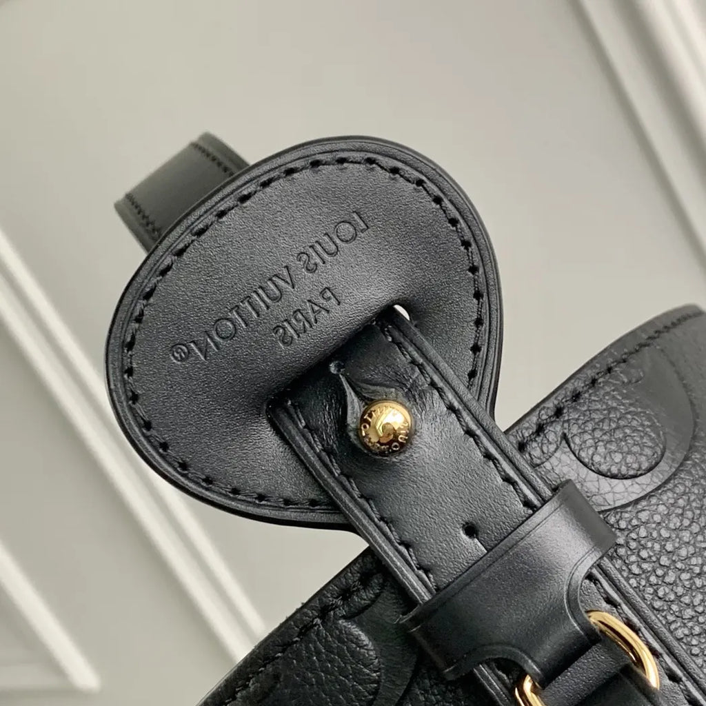 Louis Vuitton All In BB, M13480 Black grained cowhide leather