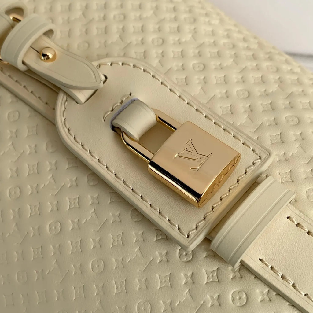 Louis Vuitton All In BB Bag, M29479 Banane Calfskin leather