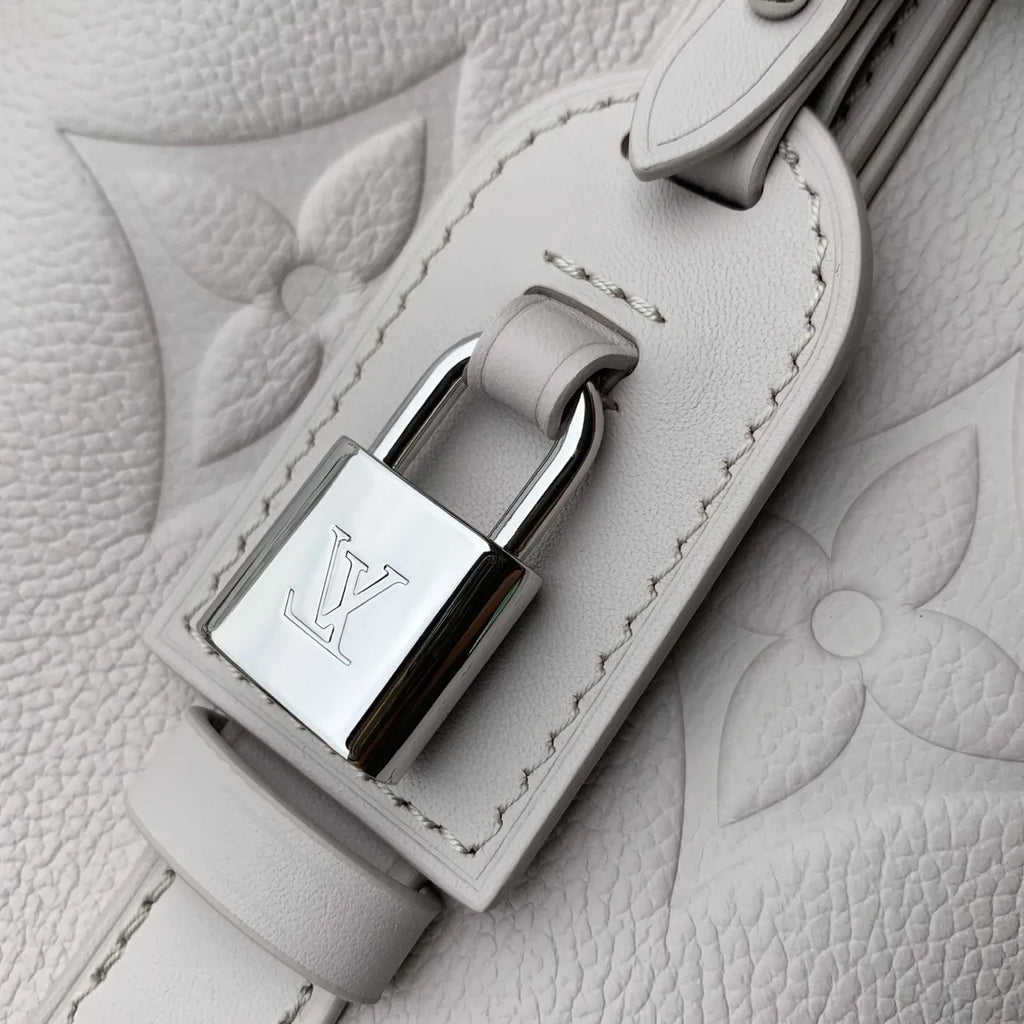Louis Vuitton All In BB, M28342 Brume Gray Cowhide leather