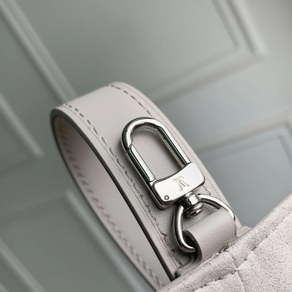 Louis Vuitton All In BB, M28342 Brume Gray Cowhide leather