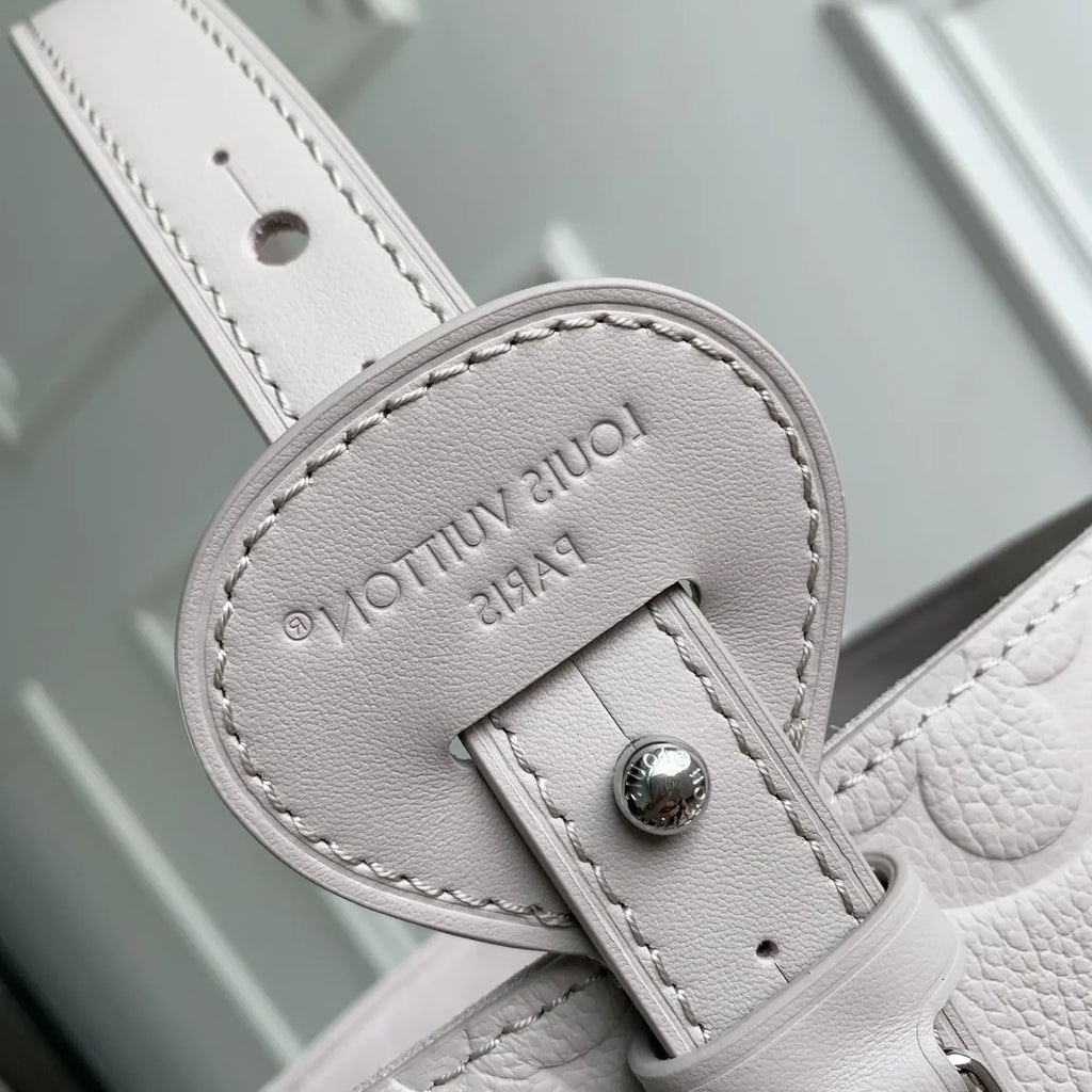 Louis Vuitton All In BB, M28342 Brume Gray Cowhide leather