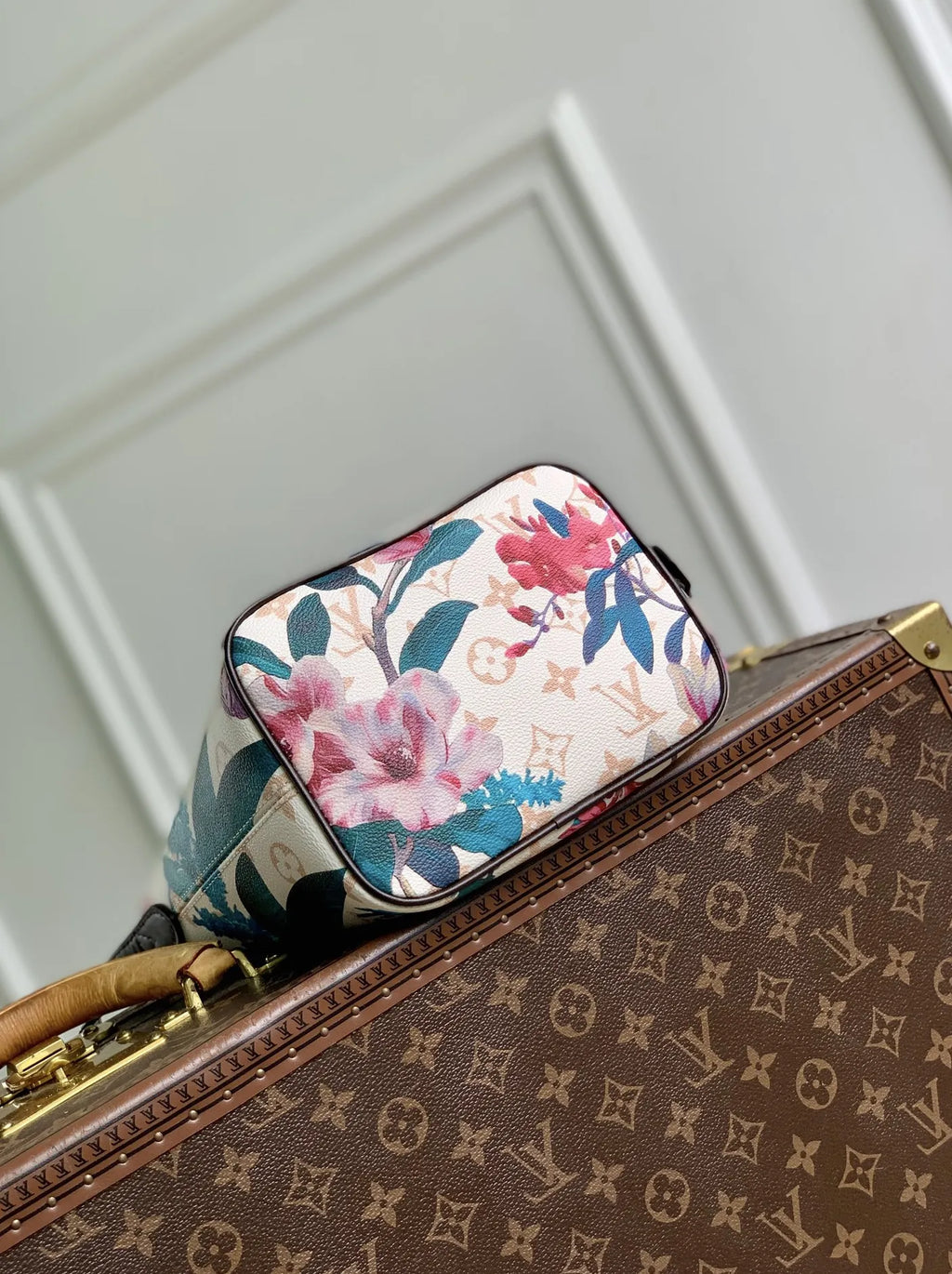 Louis Vuitton All In BB Bag, M29067 Monogram Dune Coated canvas