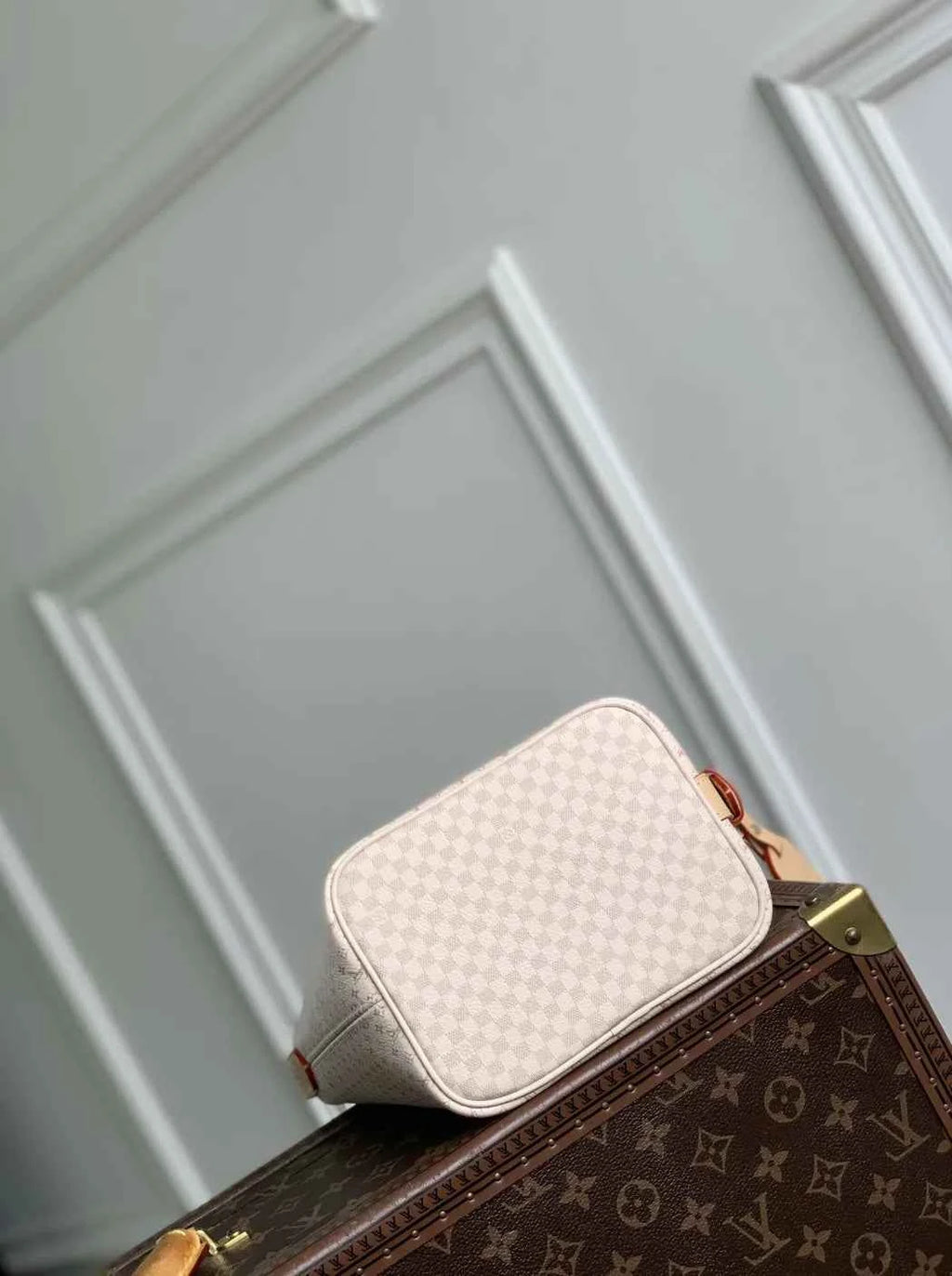Louis Vuitton All In BB, M15130 Dune Sand Calfskin leather