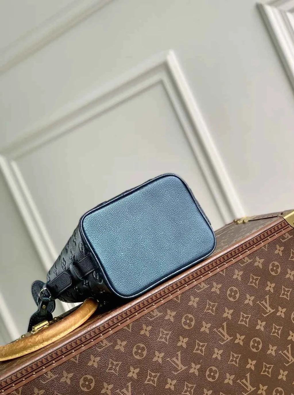 Louis Vuitton All In BB, M26430 Shimmery Ink Cowhide leather