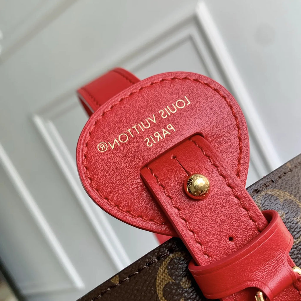 Louis Vuitton All In BB, M28317 Monogram Sari Red