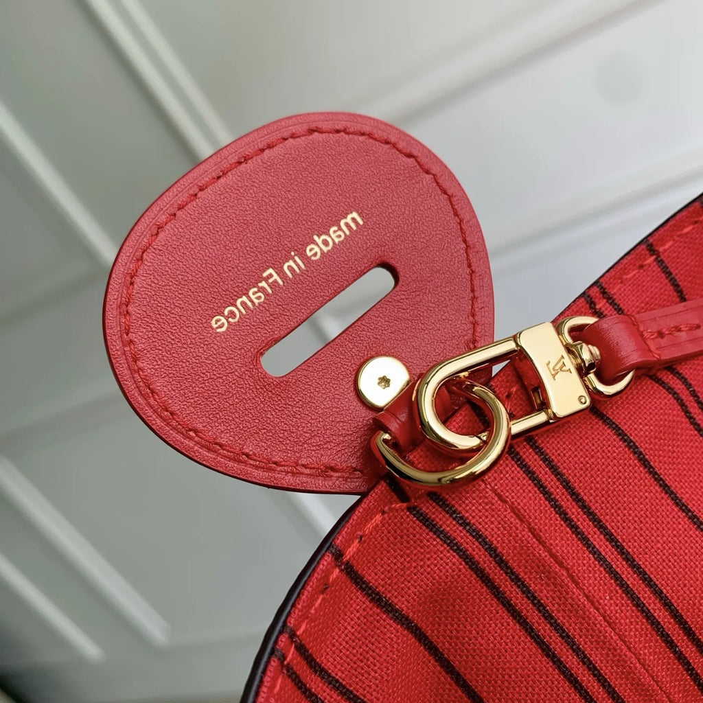 Louis Vuitton All In BB, M28317 Monogram Sari Red