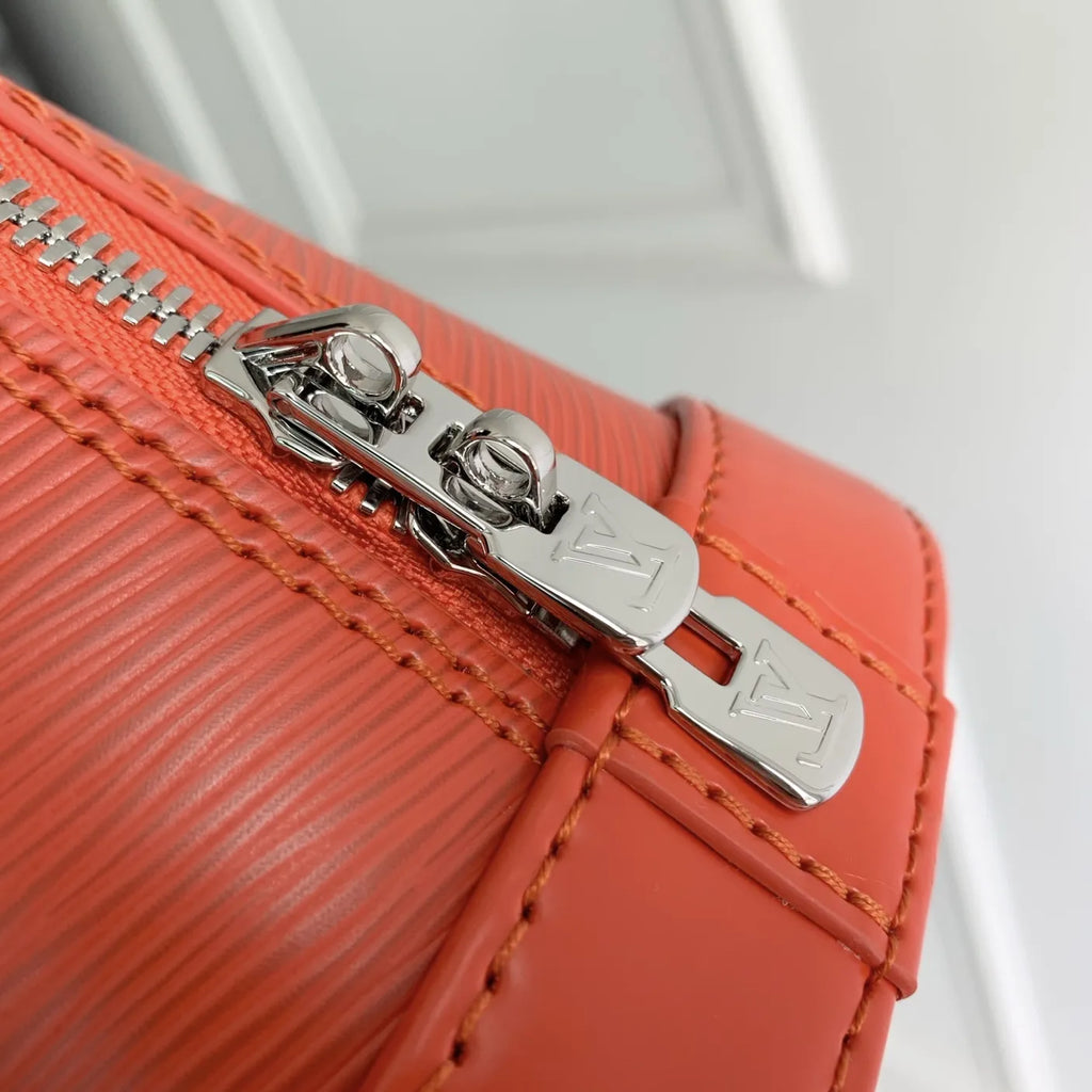 Louis Vuitton Alma BB Bag, M28903 Orange California Cowhide leather