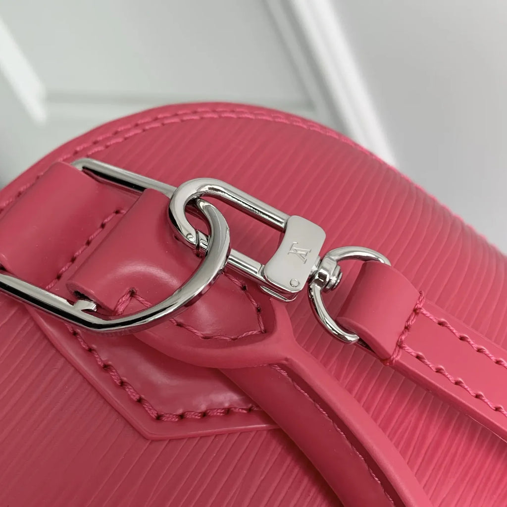 Louis Vuitton Alma BB Bag, M28902 Rose Miami Cowhide leather