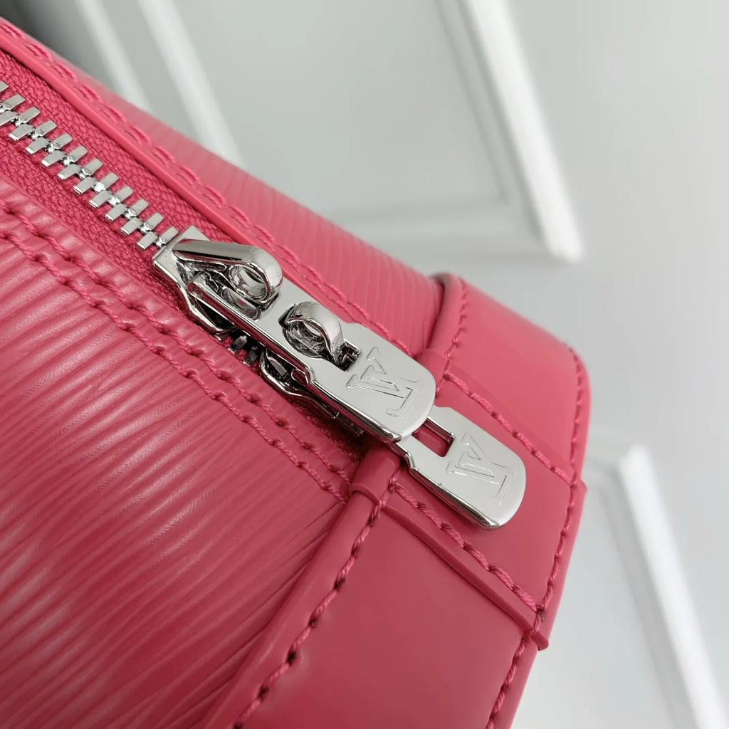 Louis Vuitton Alma BB Bag, M28902 Rose Miami Cowhide leather