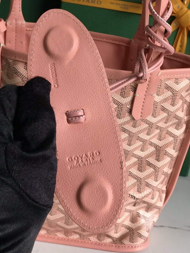 Goyard Anjou Mini Tote Bag, GY020660 Pink