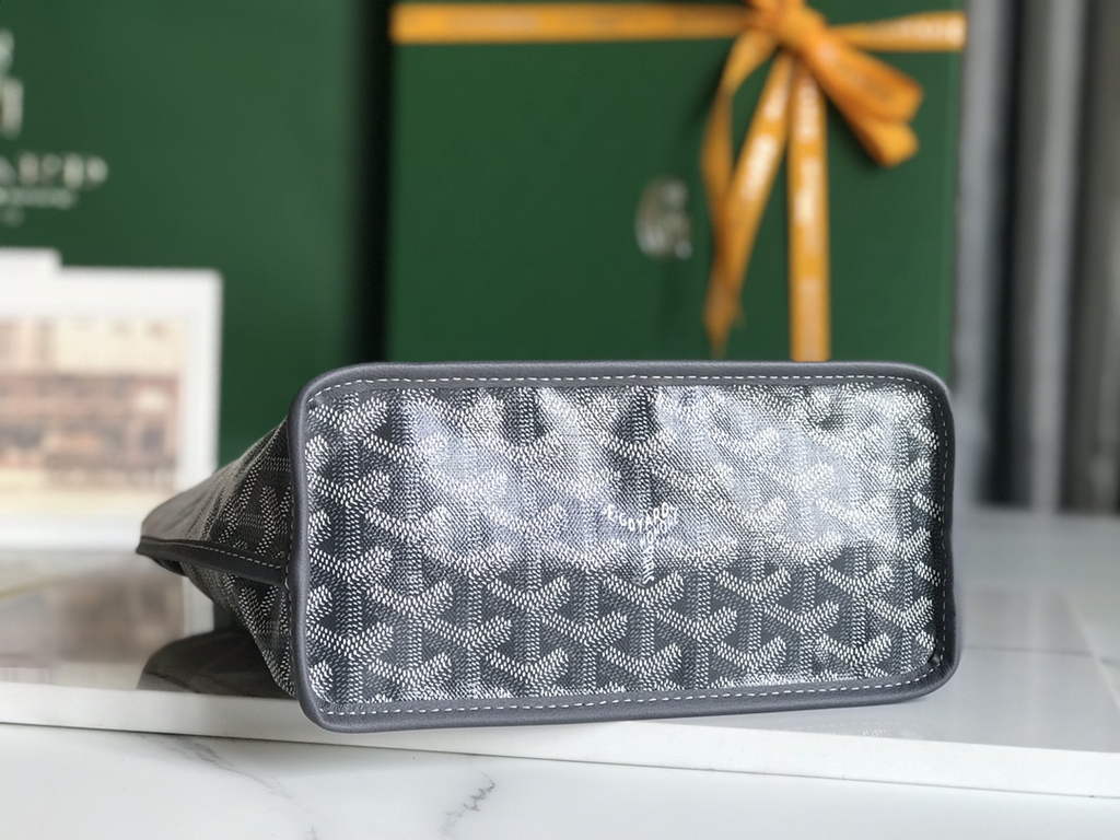 Goyard Anjou Mini Tote Bag, GY020660 Gray