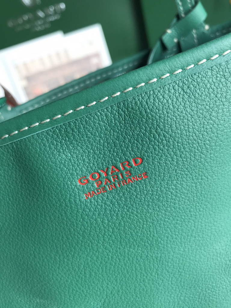Goyard Anjou Mini Tote Bag, GY020660 Green