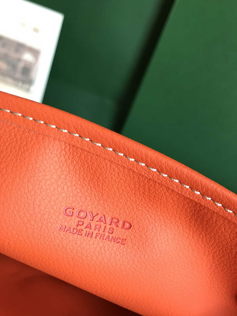 Goyard Anjou Mini Tote Bag, GY020660 Orange
