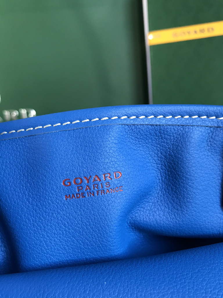 Goyard Anjou Mini Tote Bag, GY020660 Blue