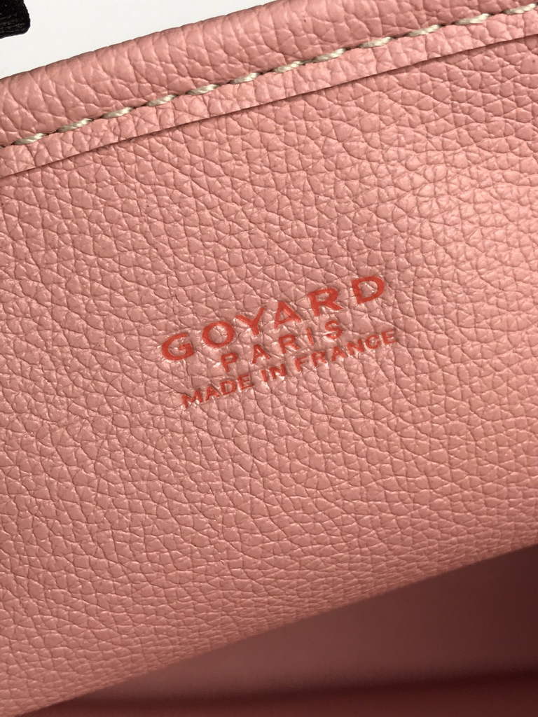 Goyard Anjou Mini Tote Bag, GY020660 Leather Pink