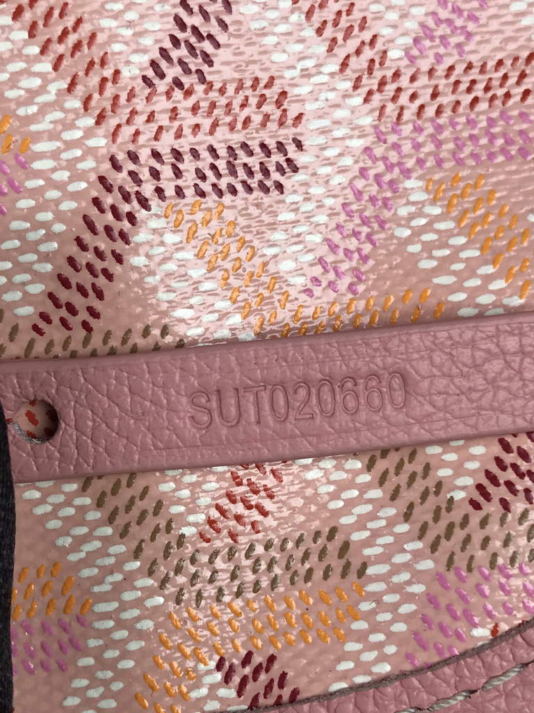 Goyard Anjou Mini Tote Bag, GY020660 Leather Pink