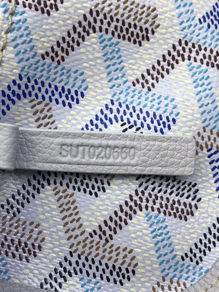 Goyard Anjou Mini Tote Bag, GY020660 Leather Light Blue
