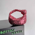 Bottega Veneta 651876 Mini Jodie top handle bag Lambskin Pink