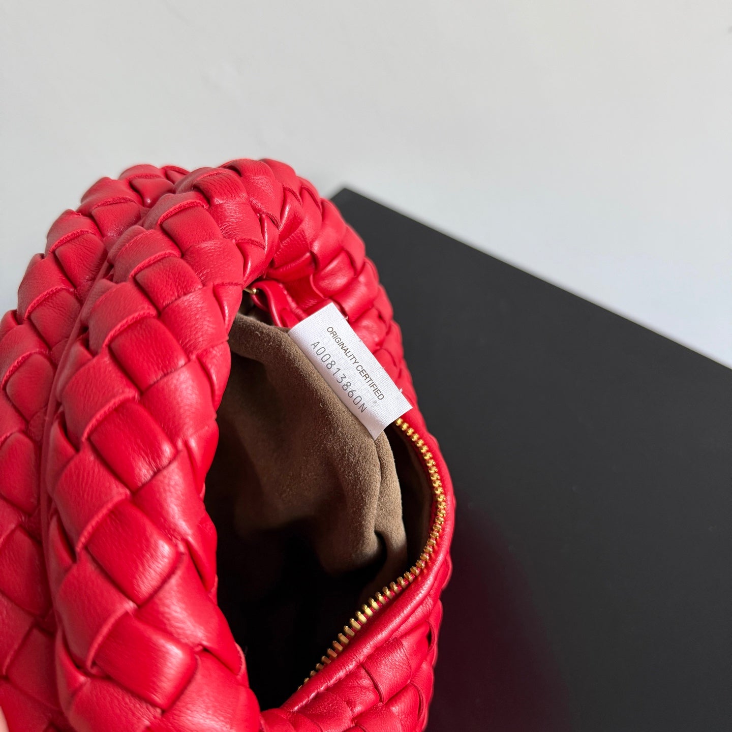 Bottega Veneta Baby Veneta 867031 in Red