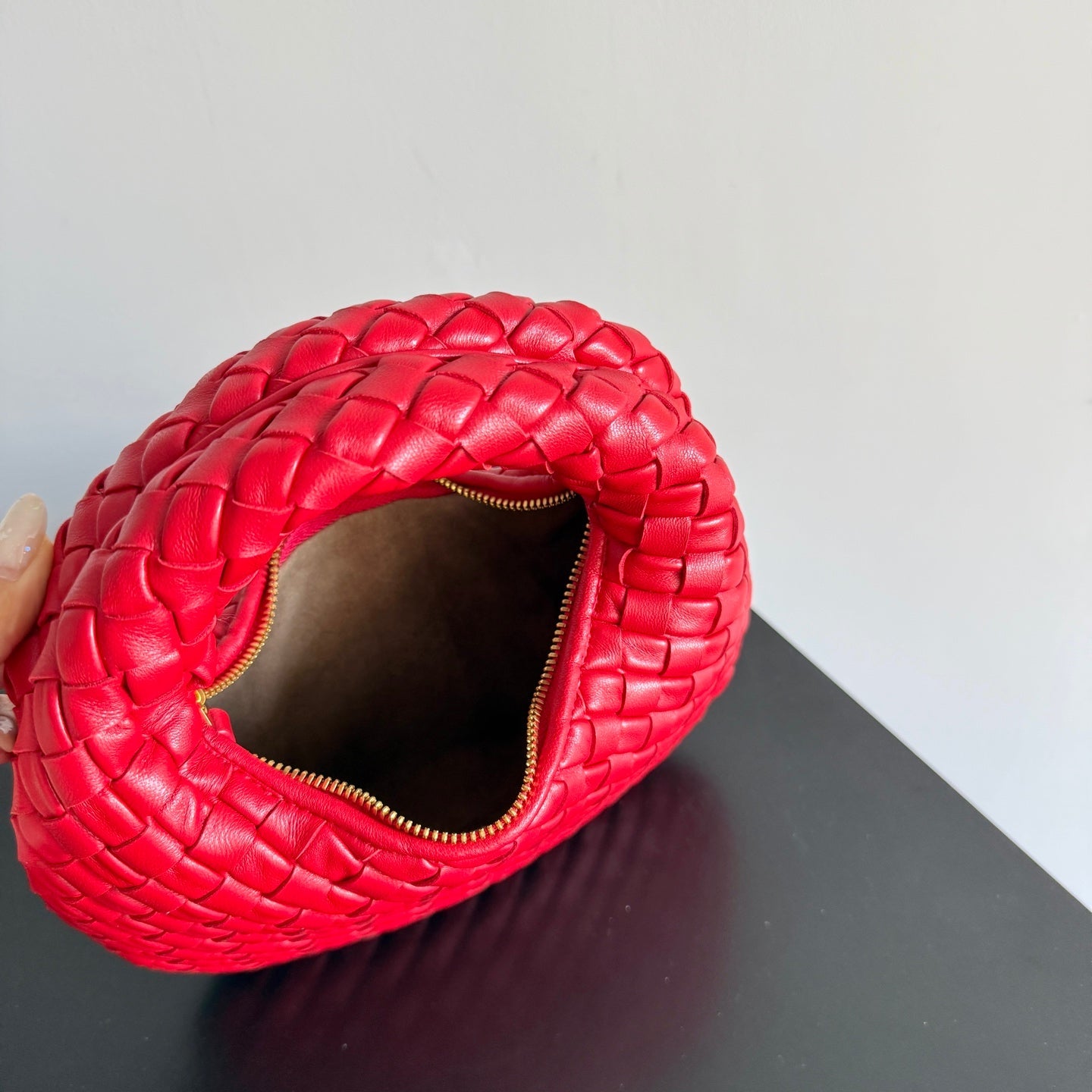 Bottega Veneta Baby Veneta 867031 in Red