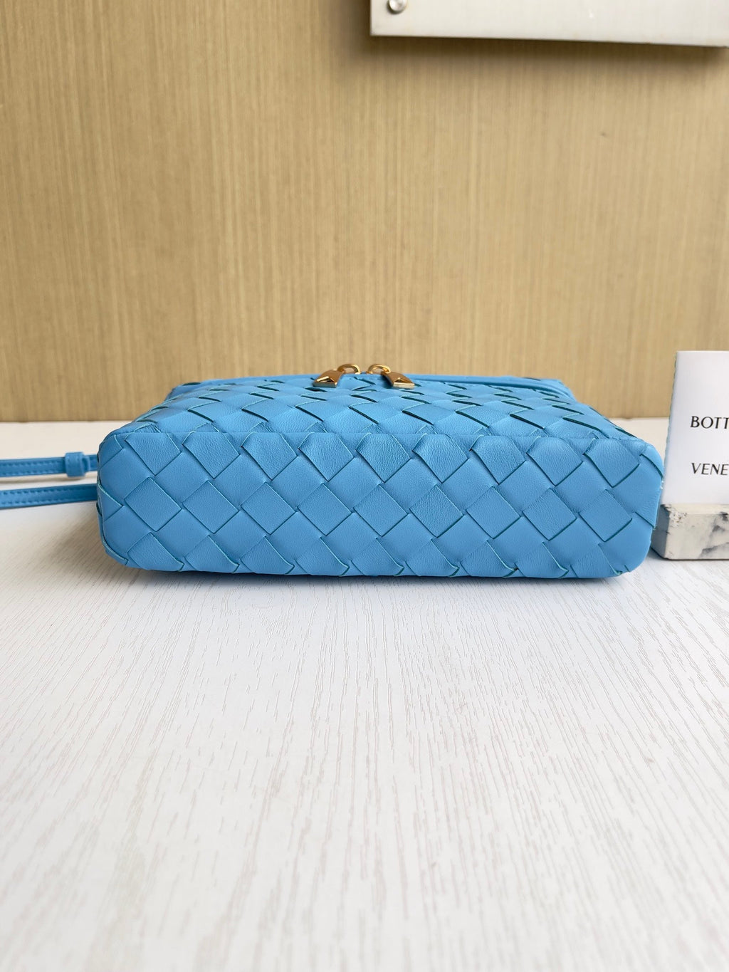 Bottega Veneta Bang Bang Vanity Case 789109 Blue
